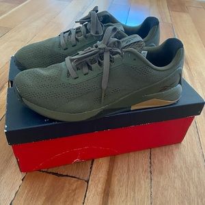 Reebok Men's Nano X1 Cross Trainer, Army Green/Core Black, 11